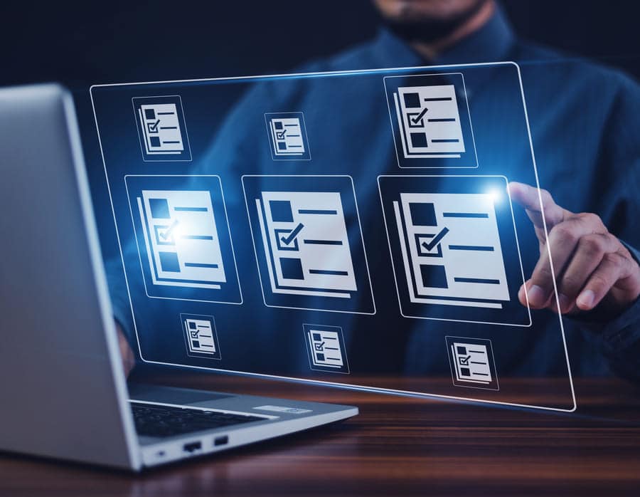 Imagen usando una pantalla 3D desde el ordenador